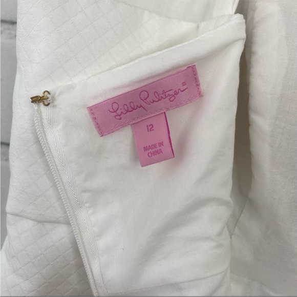 Lilly Pulitzer Pineapple dress size 12 - Picture 4 of 4